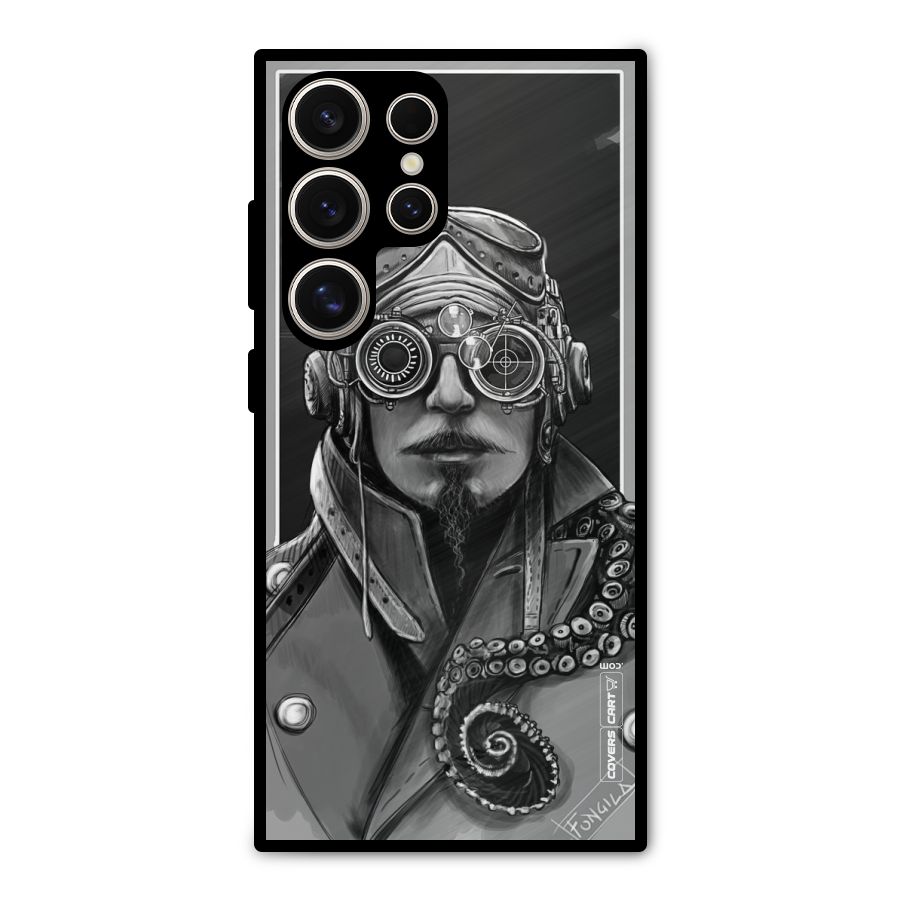 Ismaele Artwork Metal Back Case for Galaxy S24 Ultra