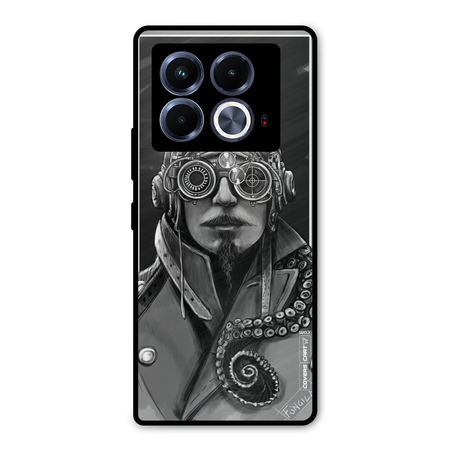 Ismaele Artwork Metal Back Case for Infinix Note 40 5G