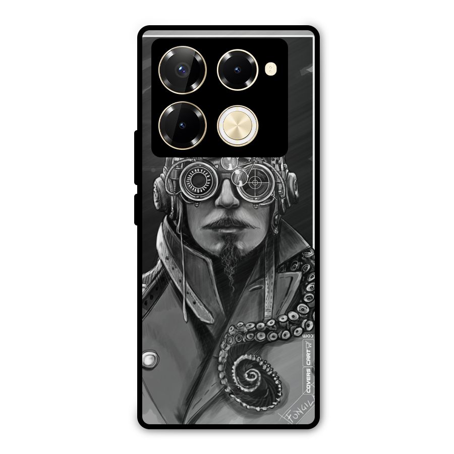 Ismaele Artwork Metal Back Case for Infinix Note 40 Pro
