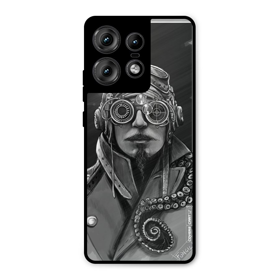 Ismaele Artwork Metal Back Case for Motorola Edge 50 Pro