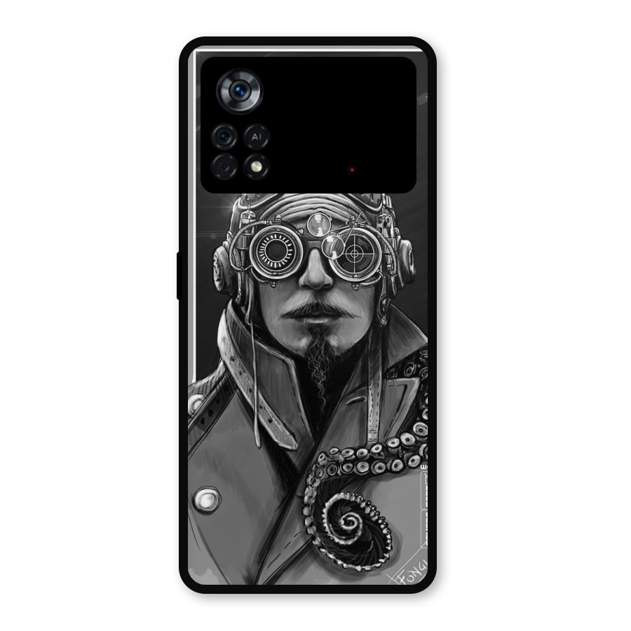 Ismaele Artwork Metal Back Case for Poco X4 Pro 5G