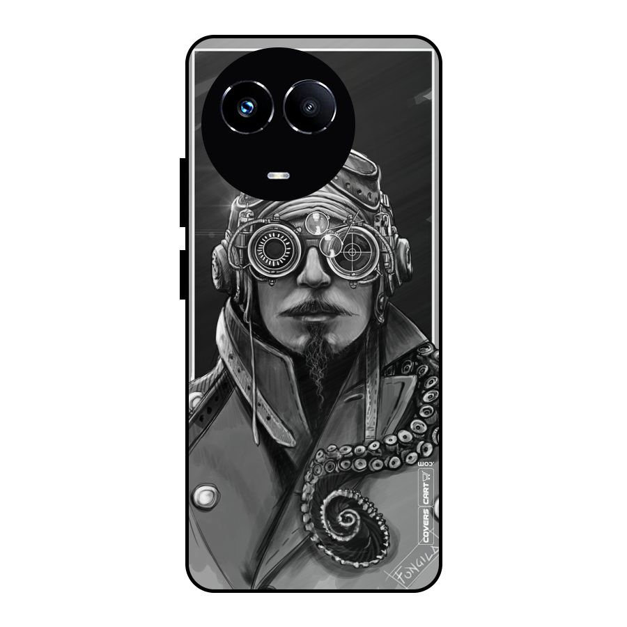 Ismaele Artwork Metal Back Case for Realme 11 5G