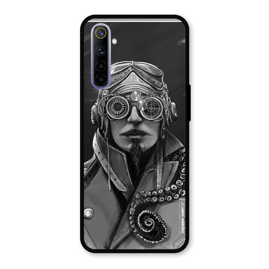 Ismaele Artwork Metal Back Case for Realme 6i
