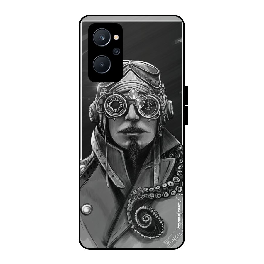Ismaele Artwork Metal Back Case for Realme 9i 5G