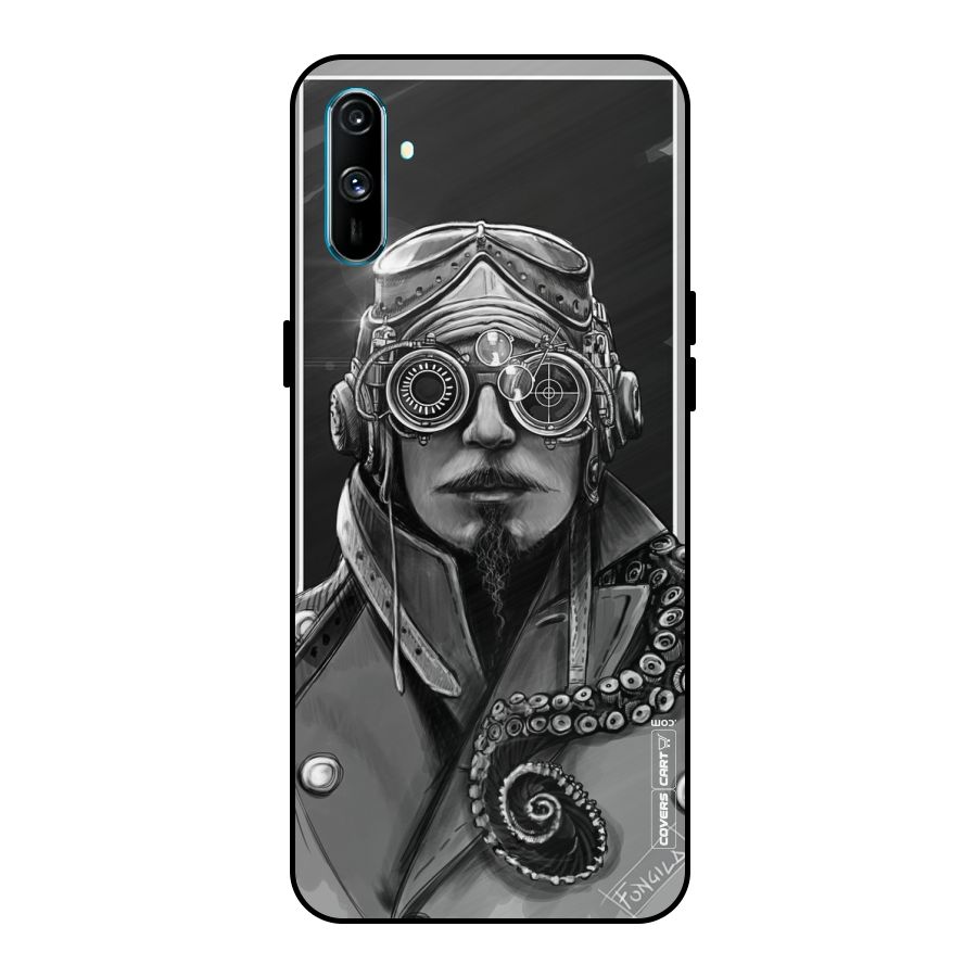 Ismaele Artwork Metal Back Case for Realme C3