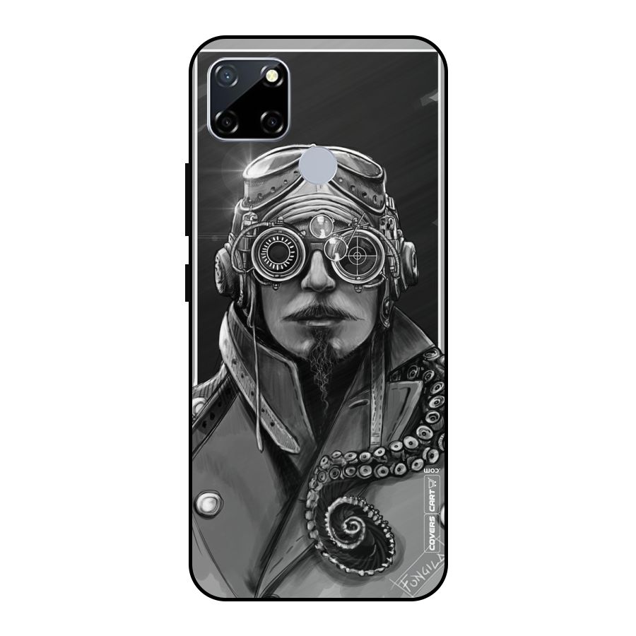 Ismaele Artwork Metal Back Case for Realme Narzo 20
