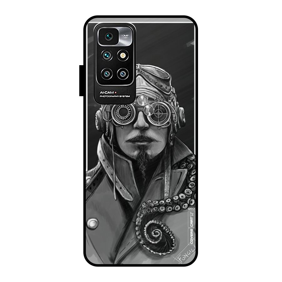 Ismaele Artwork Metal Back Case for Redmi 10 Prime