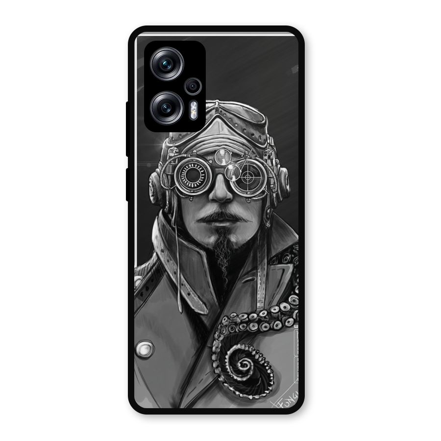 Ismaele Artwork Metal Back Case for Redmi K50i