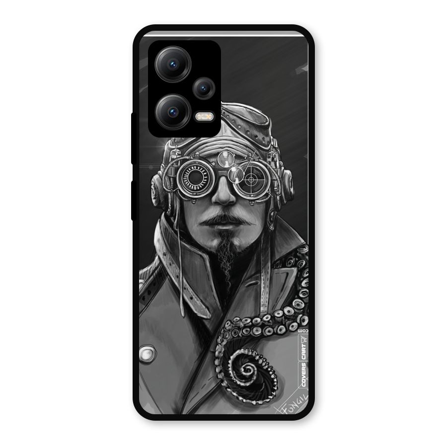 Ismaele Artwork Metal Back Case for Redmi Note 12 5G