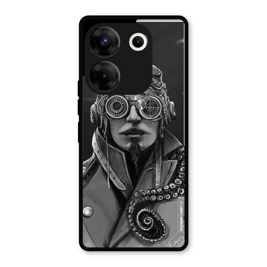 Ismaele Artwork Metal Back Case for Tecno Camon 20 Pro