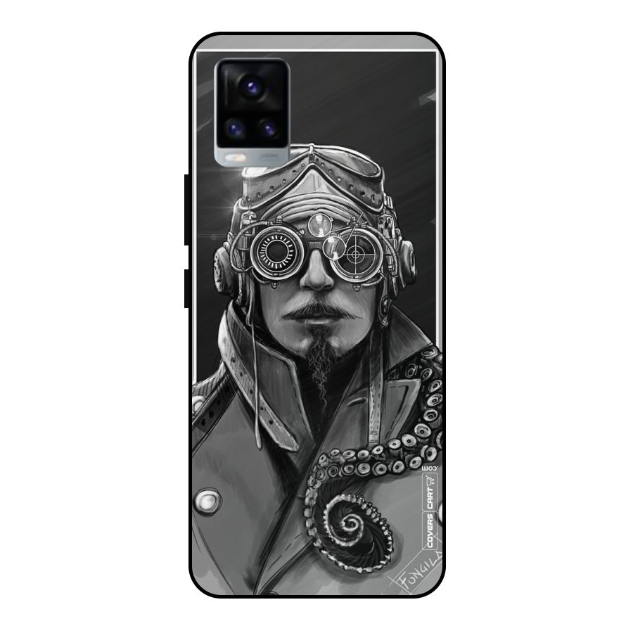 Ismaele Artwork Metal Back Case for Vivo V20 2021