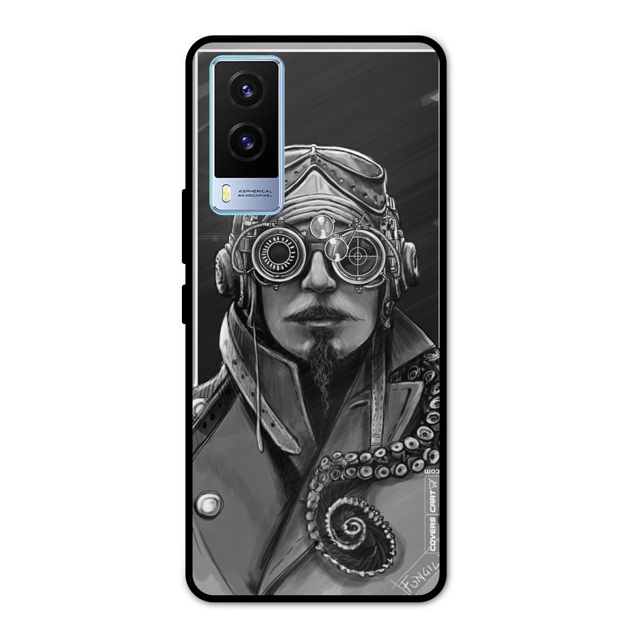 Ismaele Artwork Metal Back Case for Vivo V21e 5G