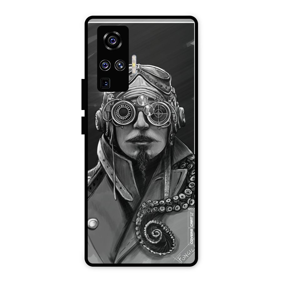 Ismaele Artwork Metal Back Case for Vivo X50 Pro