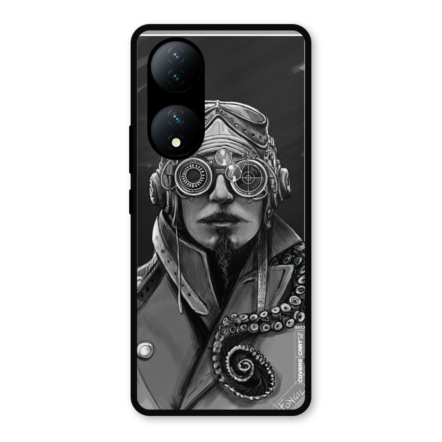 Ismaele Artwork Metal Back Case for Vivo Y100a