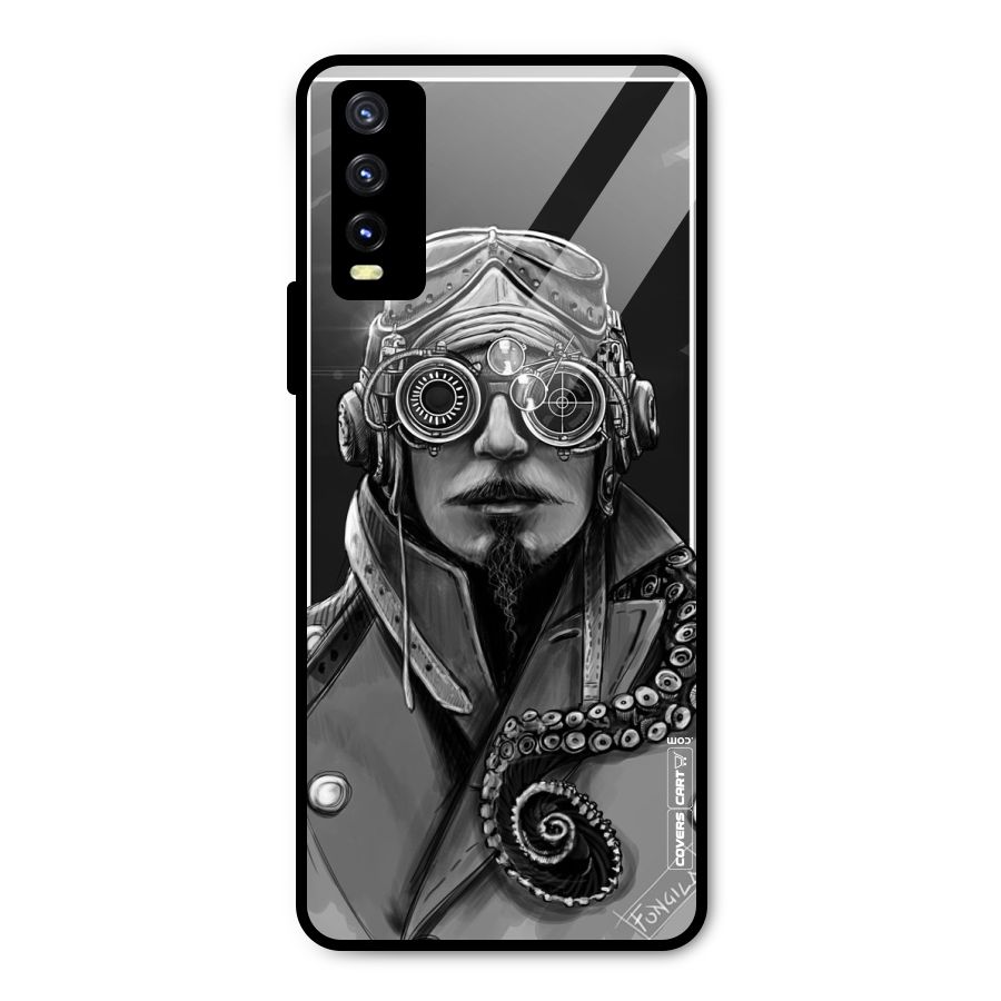 Ismaele Artwork Metal Back Case for Vivo Y20g