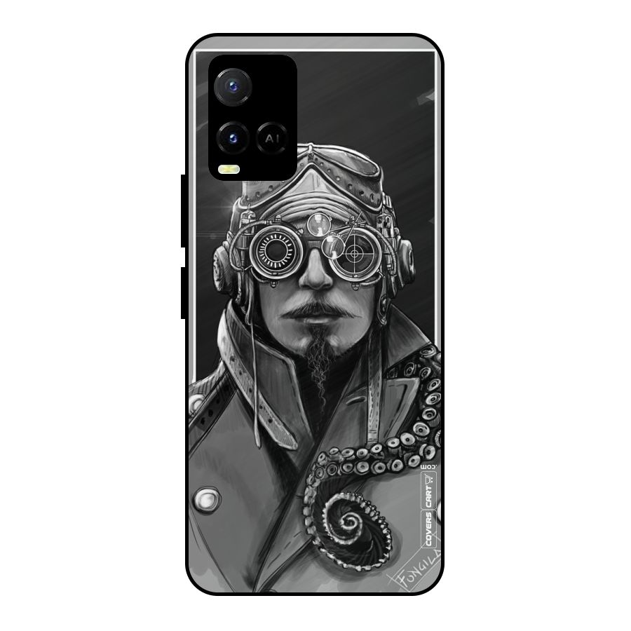 Ismaele Artwork Metal Back Case for Vivo Y21