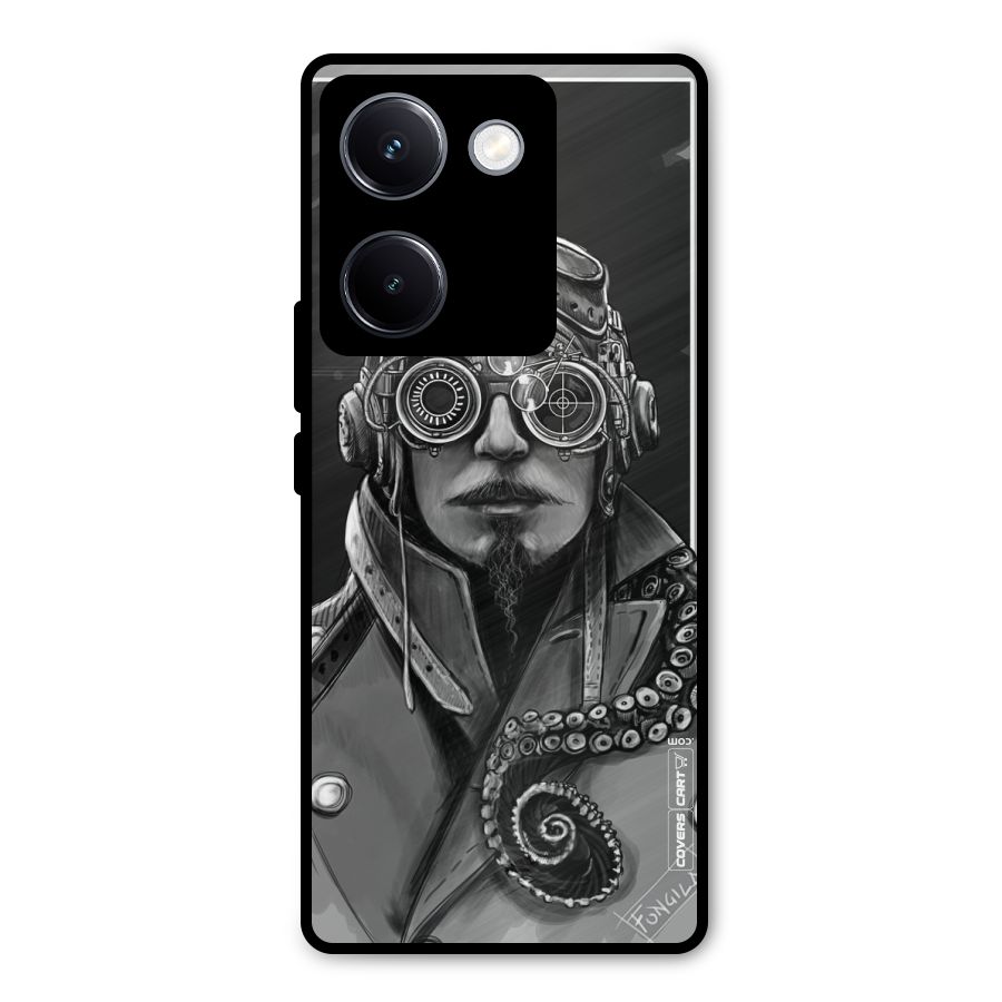 Ismaele Artwork Metal Back Case for Vivo Y300 Plus