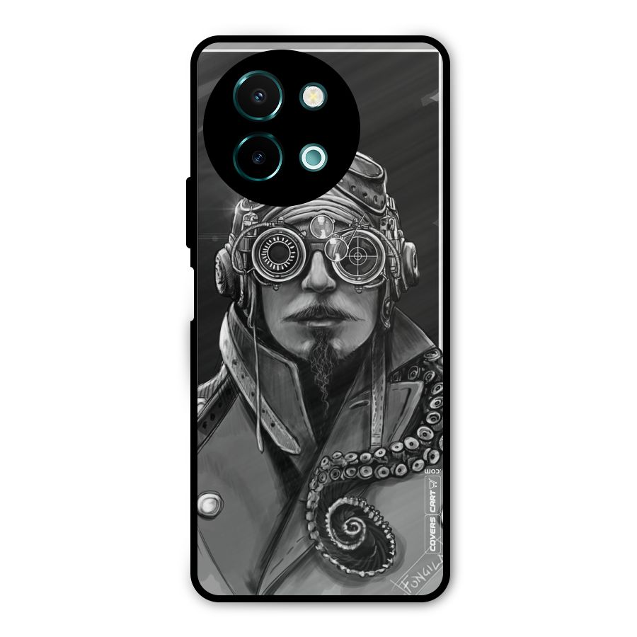 Ismaele Artwork Metal Back Case for Vivo Y58
