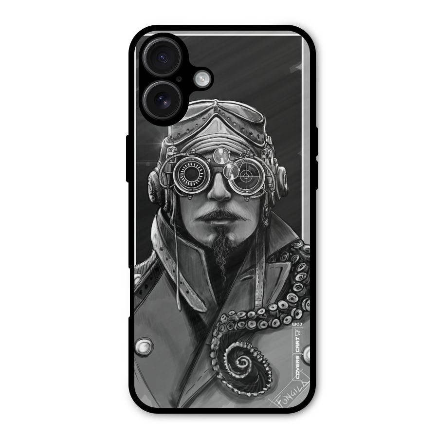 Ismaele Artwork Metal Back Case for iPhone 16 Plus