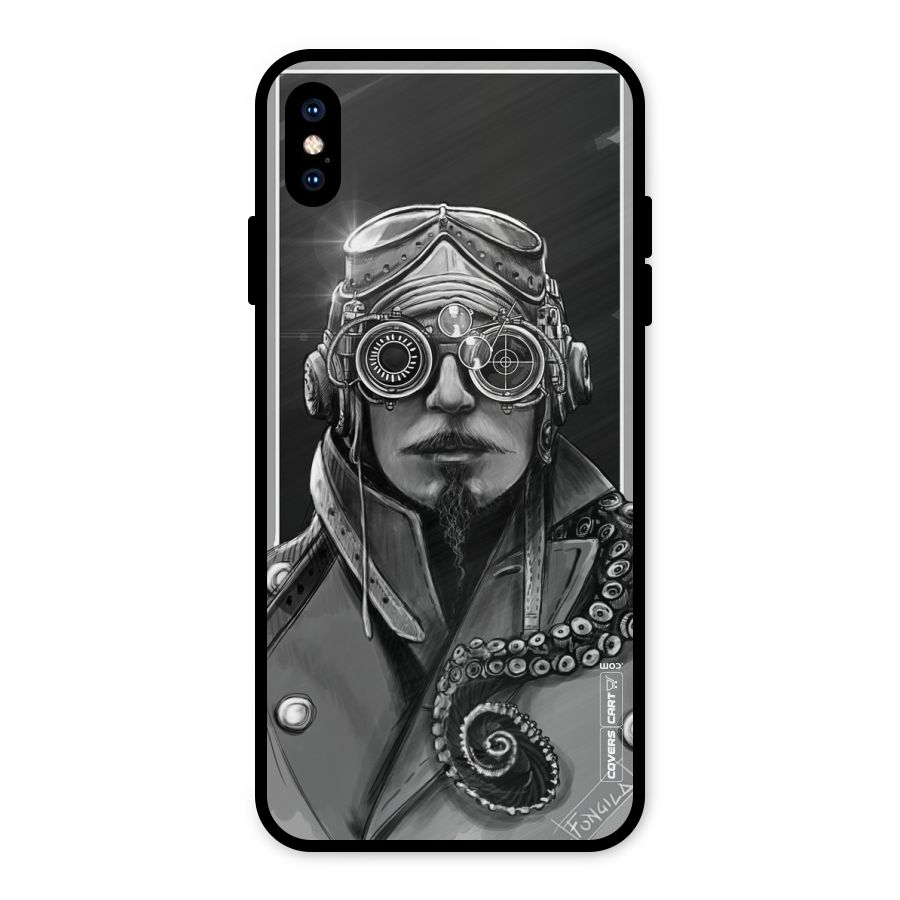 Ismaele Artwork Metal Back Case for iPhone XS Max