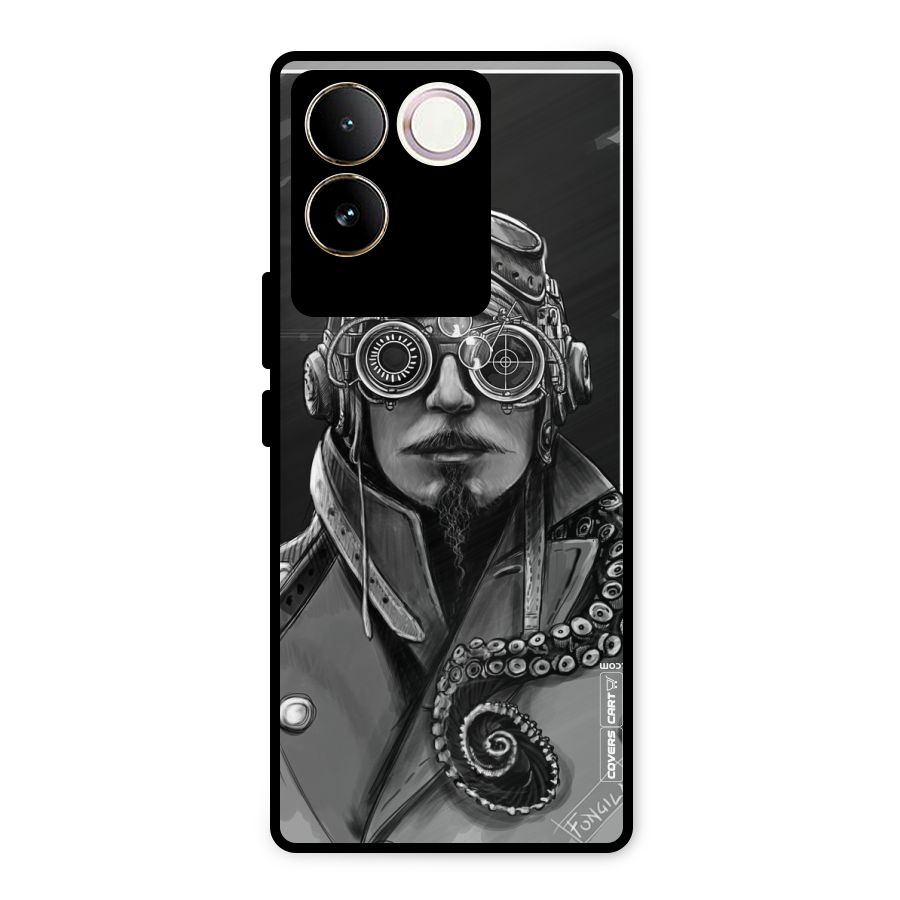 Ismaele Artwork Metal Back Case for iQOO Z7 Pro