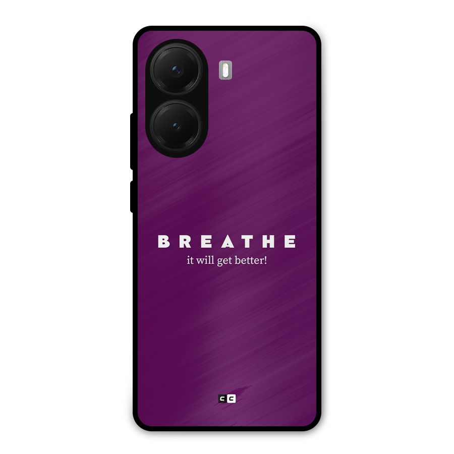 It Will Get Better Metal Back Case for Poco X7 Pro