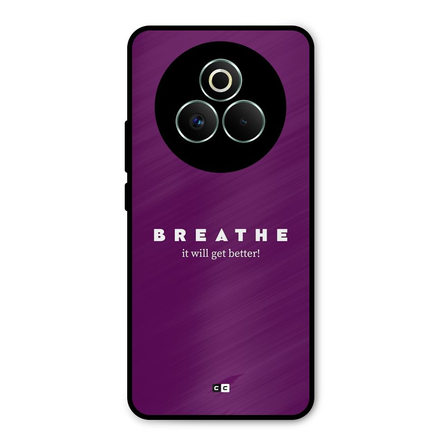 It Will Get Better Metal Back Case for Realme P3 Pro