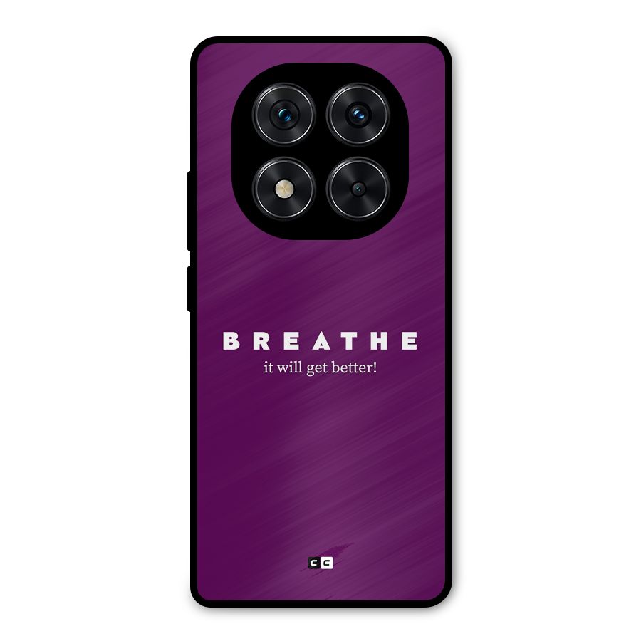It Will Get Better Metal Back Case for Redmi Note 14 Pro 5G
