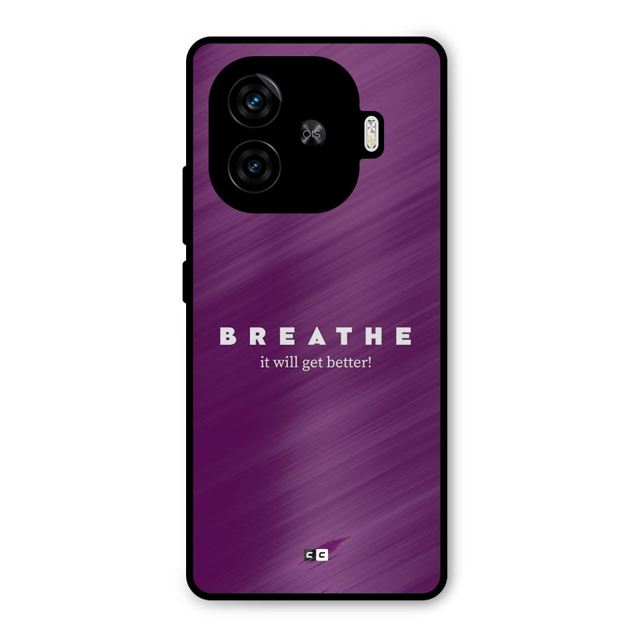 It Will Get Better Metal Back Case for iQOO Neo 10R