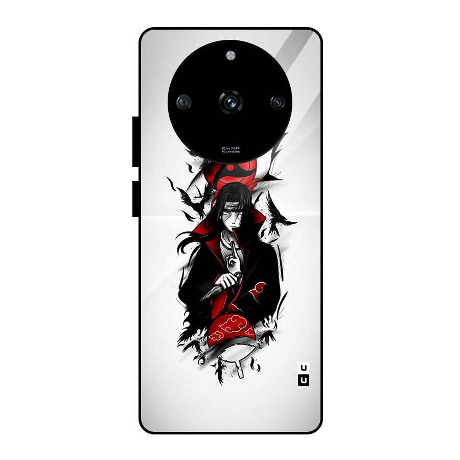 Itachi Combat Glass Back Case for Realme Narzo 60 5G