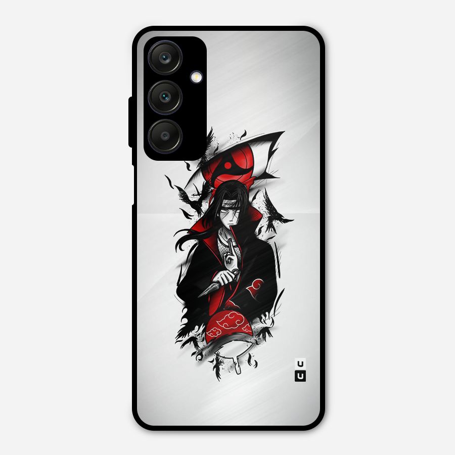 Itachi Combat Metal Back Case for Galaxy A25 5G