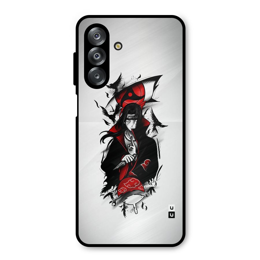 Itachi Combat Metal Back Case for Galaxy A26