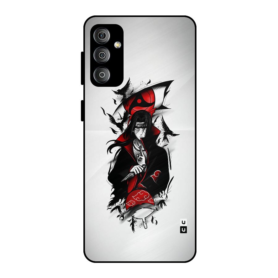 Itachi Combat Metal Back Case for Galaxy F23