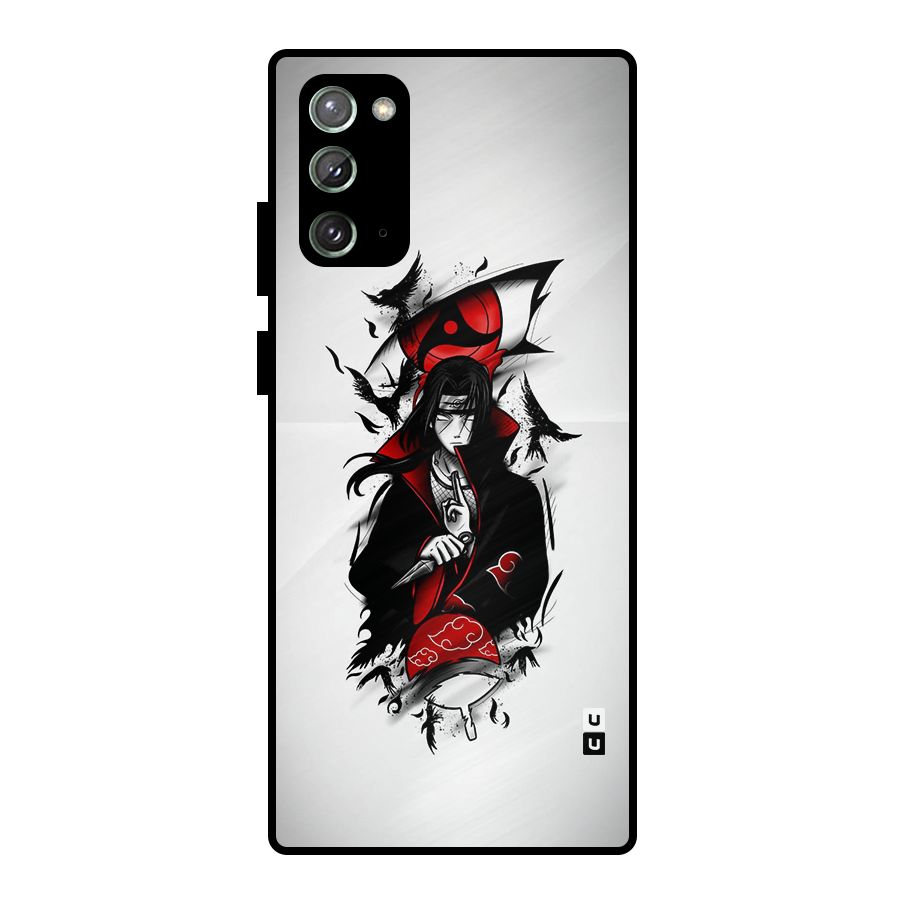 Itachi Combat Metal Back Case for Galaxy Note 20