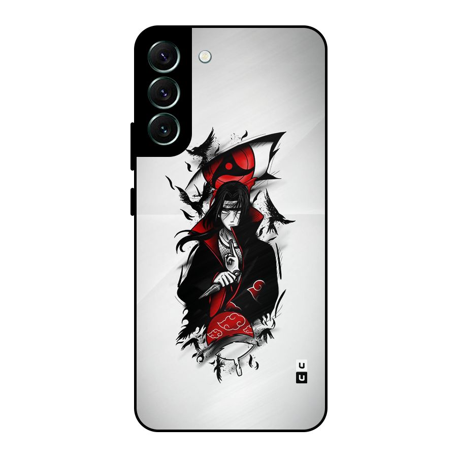 Itachi Combat Metal Back Case for Galaxy S22 Plus 5G