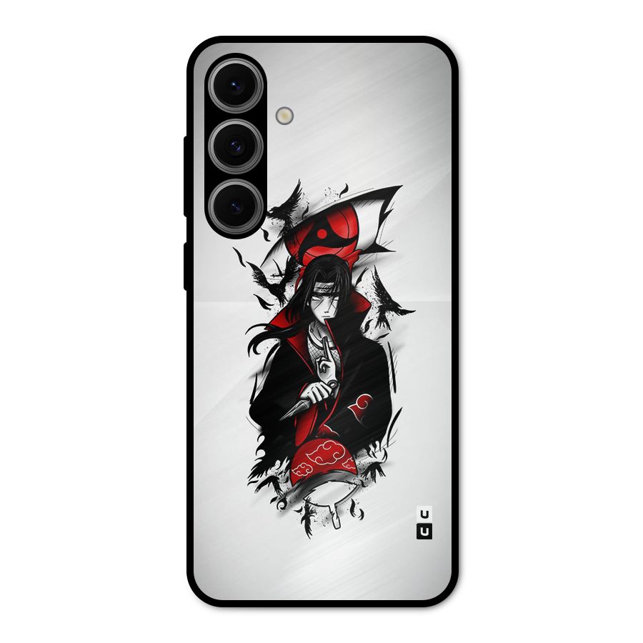 Itachi Combat Metal Back Case for Galaxy S24 FE