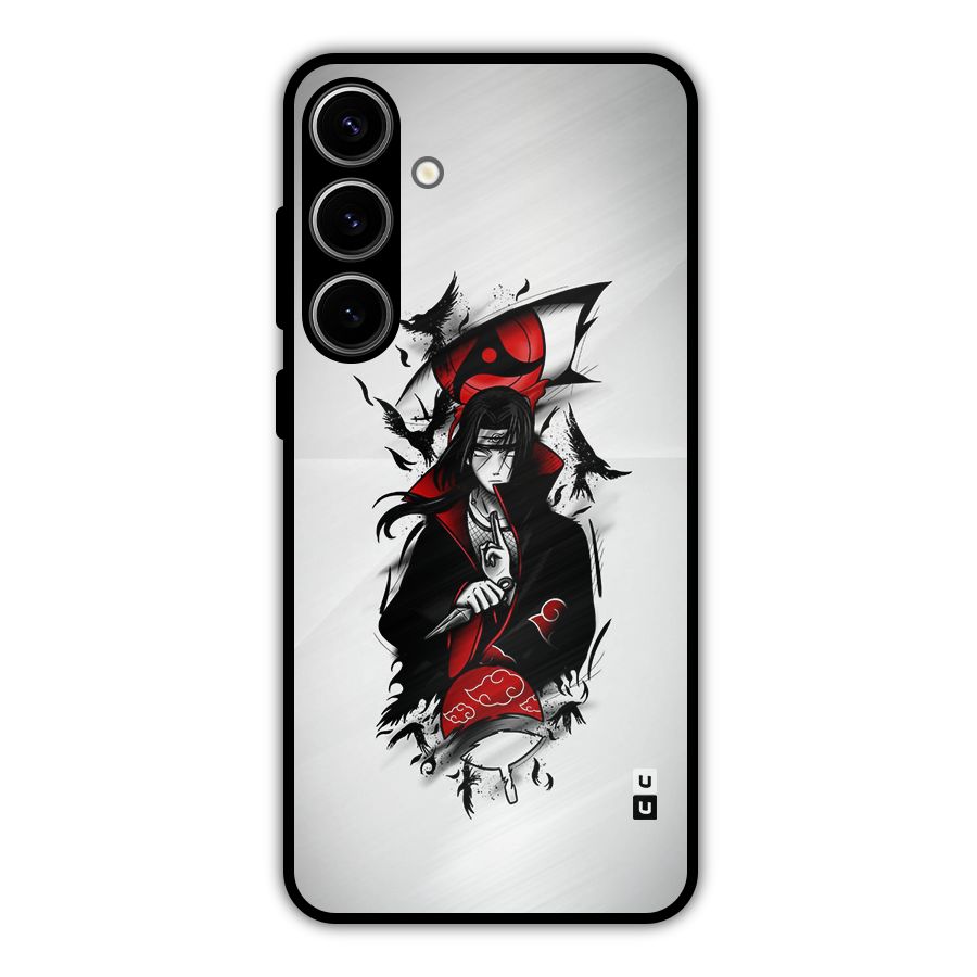 Itachi Combat Metal Back Case for Galaxy S24 Plus
