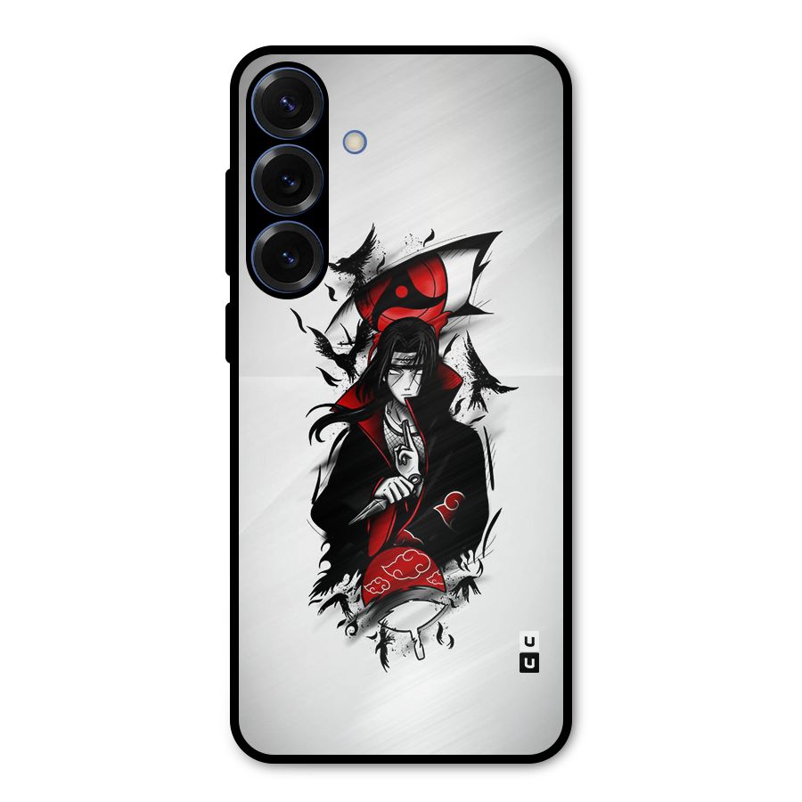 Itachi Combat Metal Back Case for Galaxy S25 Plus
