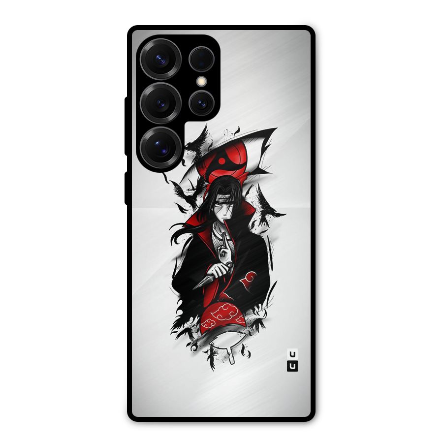 Itachi Combat Metal Back Case for Galaxy S25 Ultra