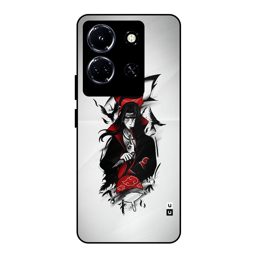 Itachi Combat Metal Back Case for Infinix Note 30 5G