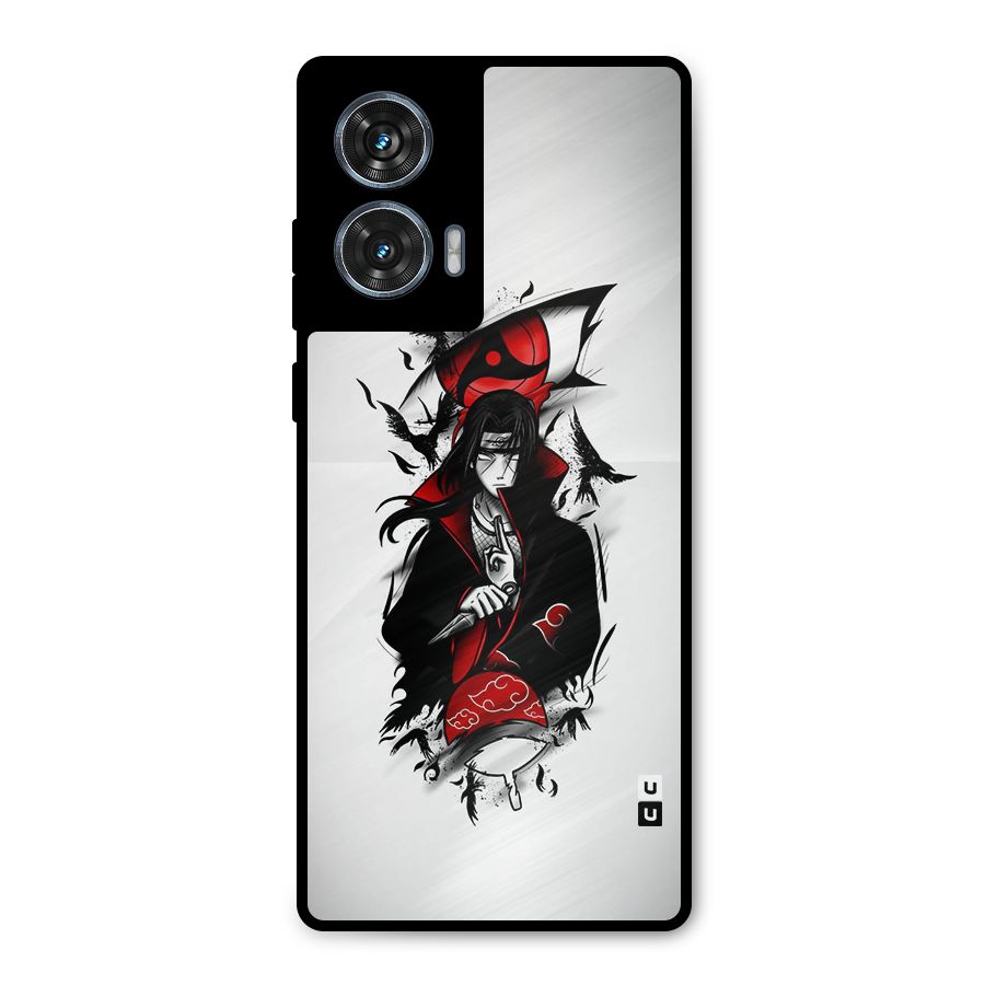 Itachi Combat Metal Back Case for Motorola Edge 50 Fusion