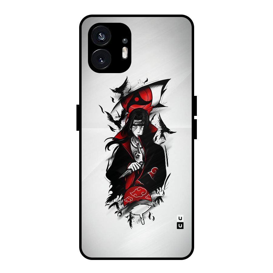 Itachi Combat Metal Back Case for Nothing Phone 2