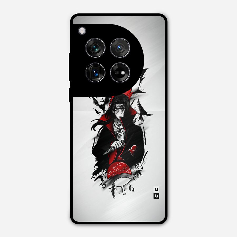 Itachi Combat Metal Back Case for OnePlus 12