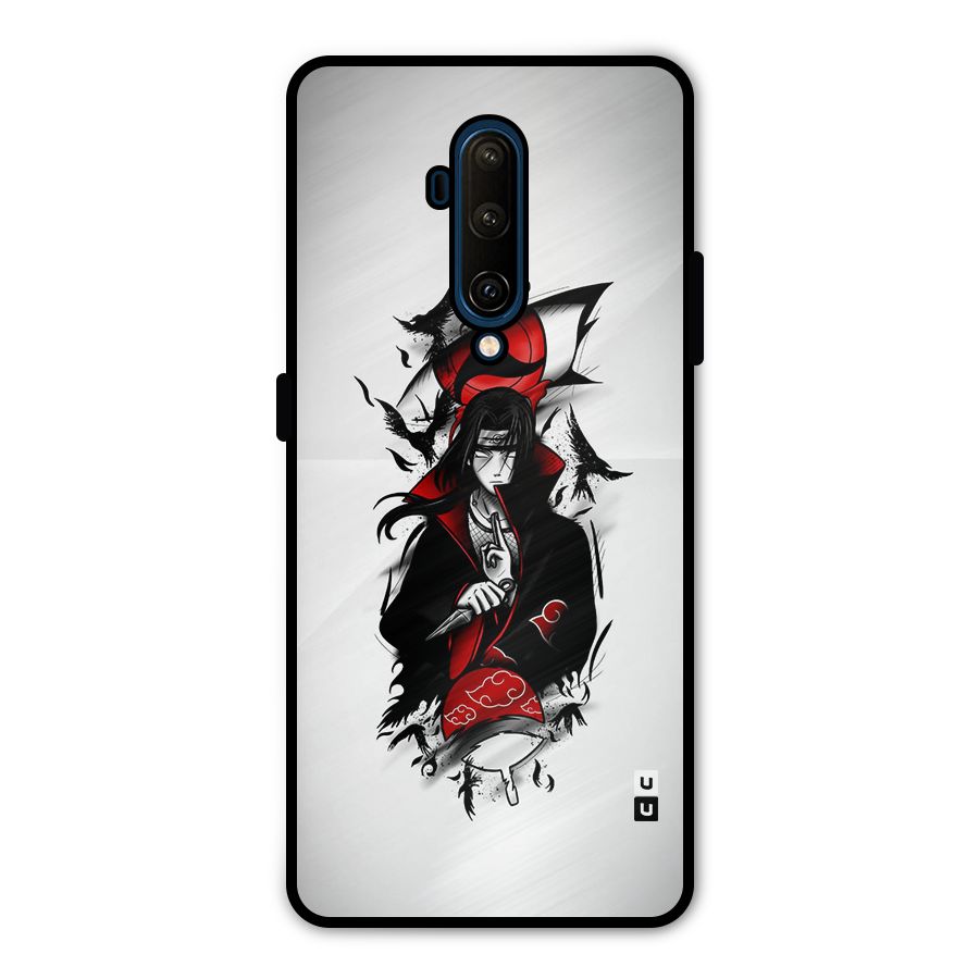 Itachi Combat Metal Back Case for OnePlus 7T Pro