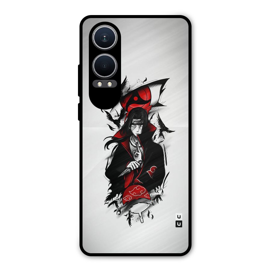 Itachi Combat Metal Back Case for OnePlus Nord CE4 Lite