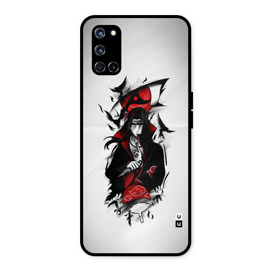 Itachi Combat Metal Back Case for Oppo A52
