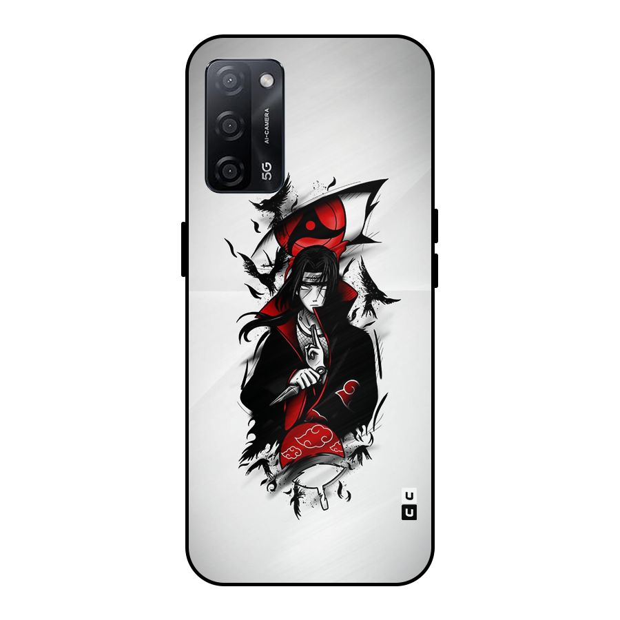 Itachi Combat Metal Back Case for Oppo A53s 5G
