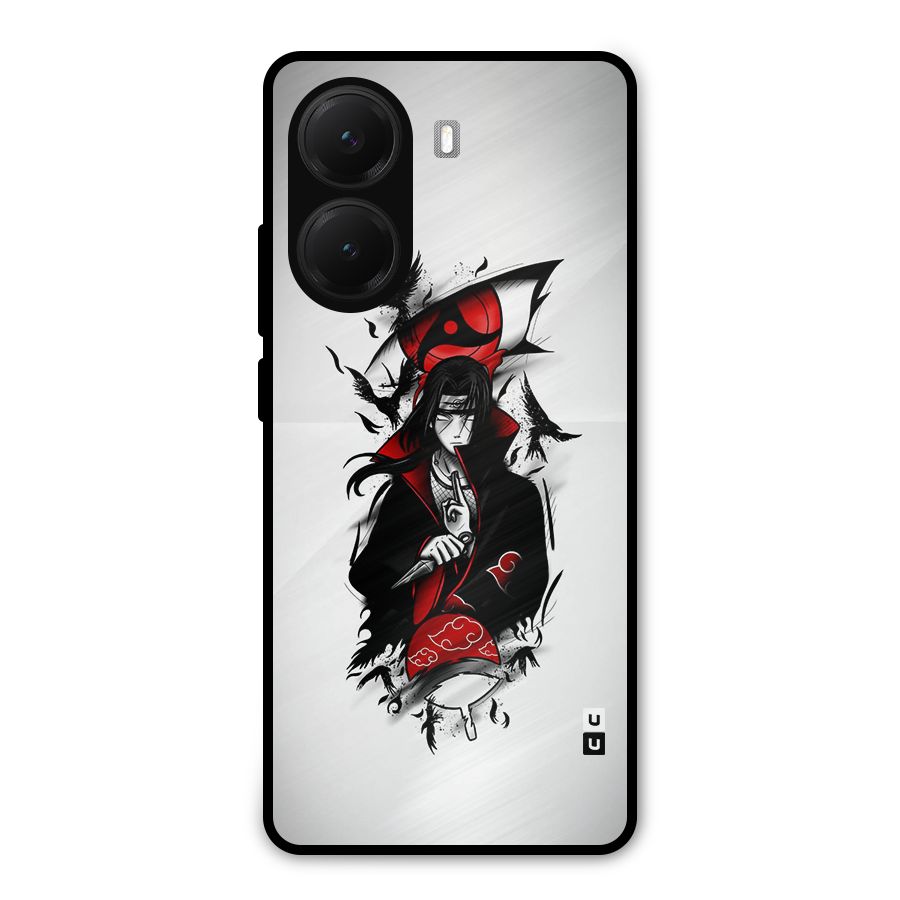 Itachi Combat Metal Back Case for Poco X7 Pro
