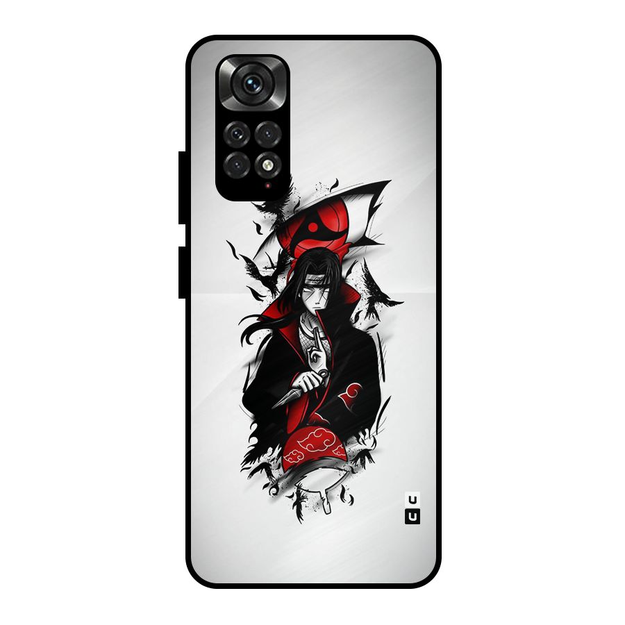 Itachi Combat Metal Back Case for Redmi Note 11 Pro Plus 5G