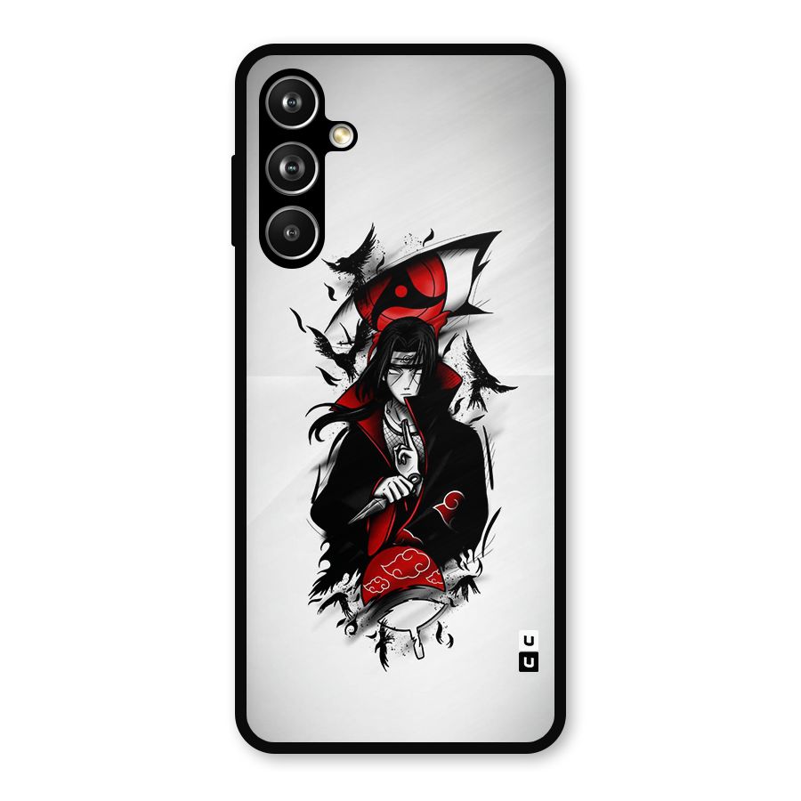 Itachi Combat Metal Back Case for Samsung Galaxy M54